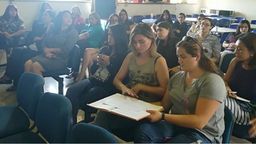 SEDE ANTOFAGASTA REALIZÓ CHARLA A FUNCIONARIOS 9